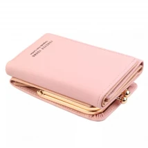 Short Women Leather Wallet Female