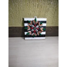 Bottle art key holder