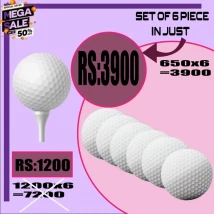 Set of 6 golf ball original available in low price 