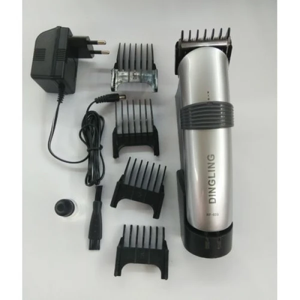 Dingling Rechargeable Cordless Hair Trimmer - RF-609 - Silver