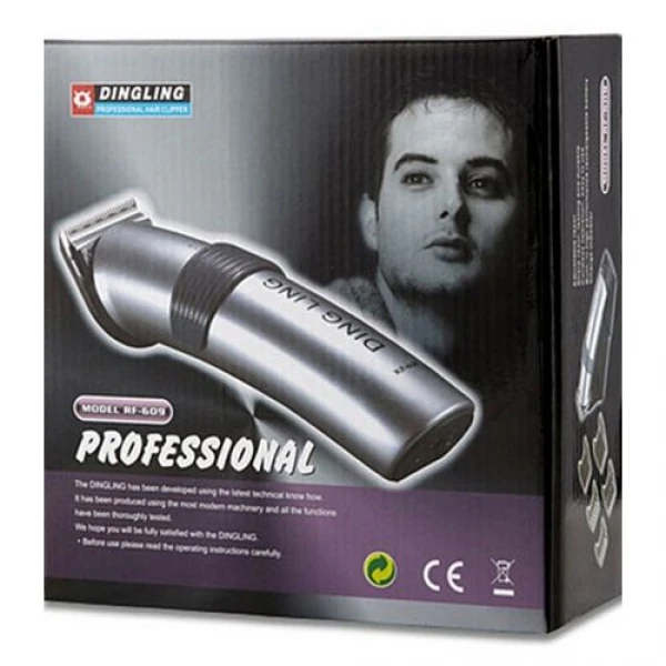 Dingling Rechargeable Cordless Hair Trimmer - RF-609 - Silver