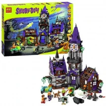 Bela 10432 Scooby Doo Mysterious Ghost House Building Block Toys For Children Compatible Any Bricks Gifts 860pcs