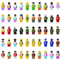 MY Collection Mini figure - 50 pcs set
