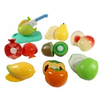 FRUITS CUTTING TOY SET PLASTIC