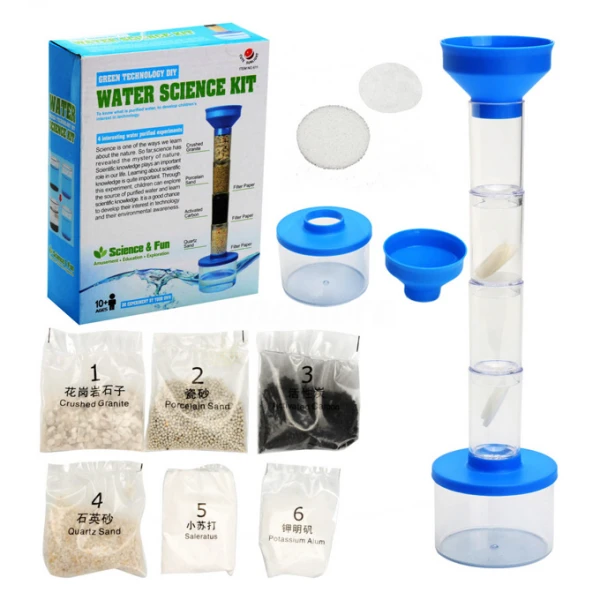 DIY - Water Filtration Experiment Science Kit