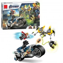 Super heroes Avenger Bike Attack Building Blocks 11505 - 244Pcs