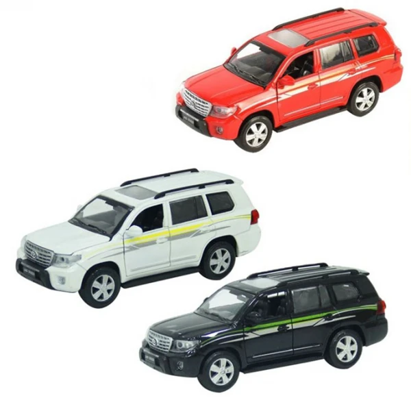 Toyota Land Cruiser Prado V8 - 1:32 Scale Die Cast Car - 6 inch - Assorted Colors