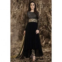  Black chiffon stylish Metro maxi 