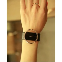 Swiss Made Watch - available in black and white colors