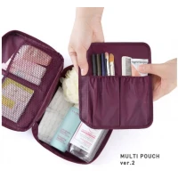 Zipper Cosmetic Travel Bag