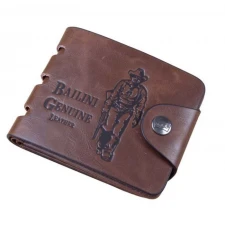 Men’s Leather Bifold Classic Wallet