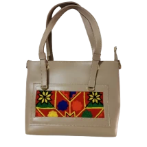Handmade Leather Bag - Camel Color