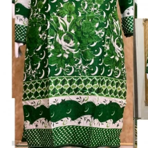 14 August 1 Pc Women Stitched Lawn Printed Top Quality.
