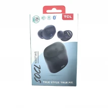 TCL SOCL500TWS Wireless Earbuds with Pumping Bass, Type-C Charging Case 26H Playtime, Bluetooth 5.0, Secure Fit, Waterproof, Noise Isolation, One Step Pairing for Gym - Sunset Violet