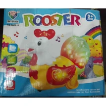 Colorful Battery Operated Rooster Toy for Kids