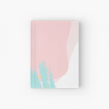 Fancy Colourful Hardover Memphis Design Diary - Large