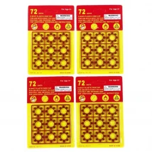 Pack of 6 Gun Ring Caps
