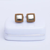 Camel Square Cufflinks for Men