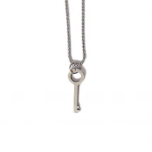 Silver Key Locket for Men