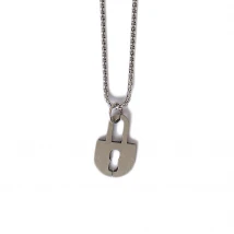 Silver Lock Locket for Men
