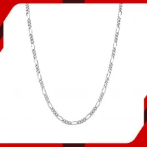 Silver Super Figaro Chain for Men