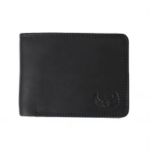 	Sparkling Black Leather Wallets for Men