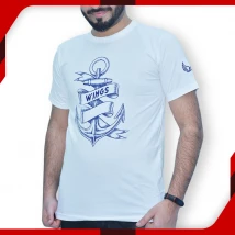 T-Shirt For Men Anchor White