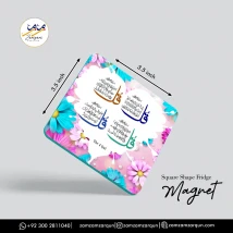 MOUSQUE OF BLOOMES Fridge Magnet