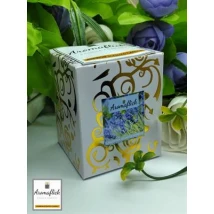 AROMAFLICK Scented Glass Candle with Beautiful Box in Lavender Fragrance