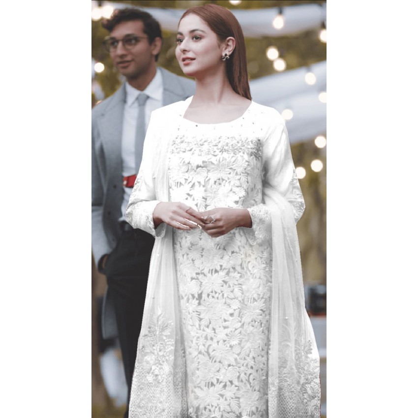 white net dresses pakistani