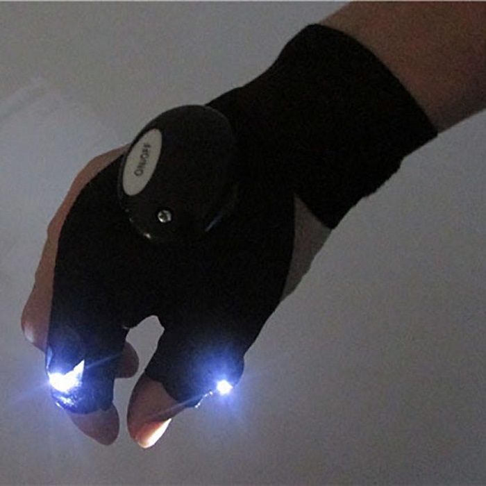 GloveLite Flashlight Glove Finger LED Light