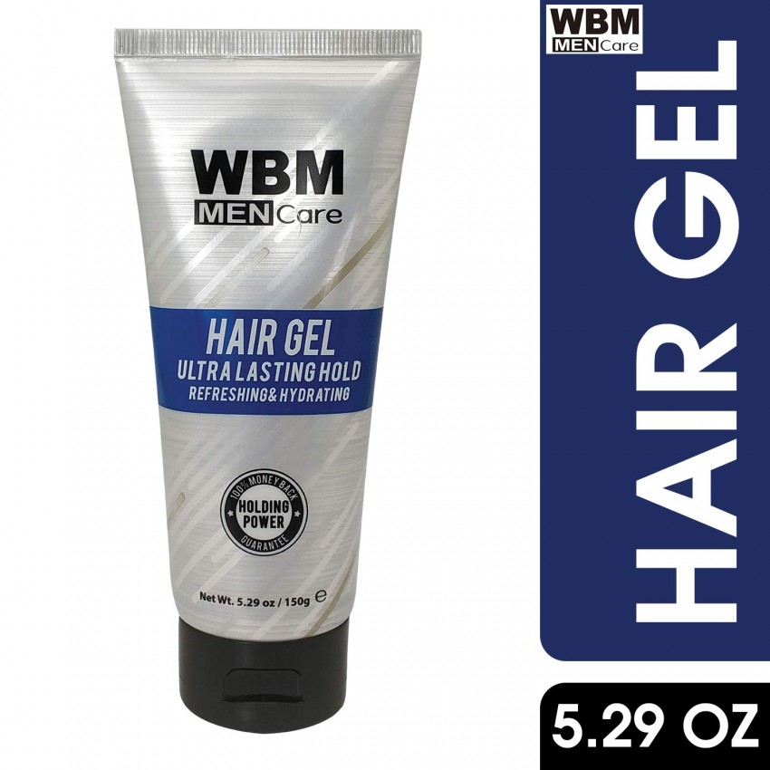 Buy WBM Men Care Hair Gel Strong Hold Refreshing and Hydrating 150