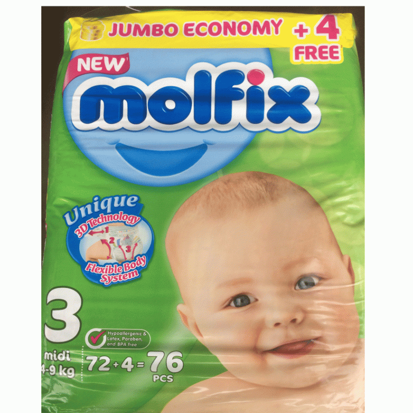 molfix size 3