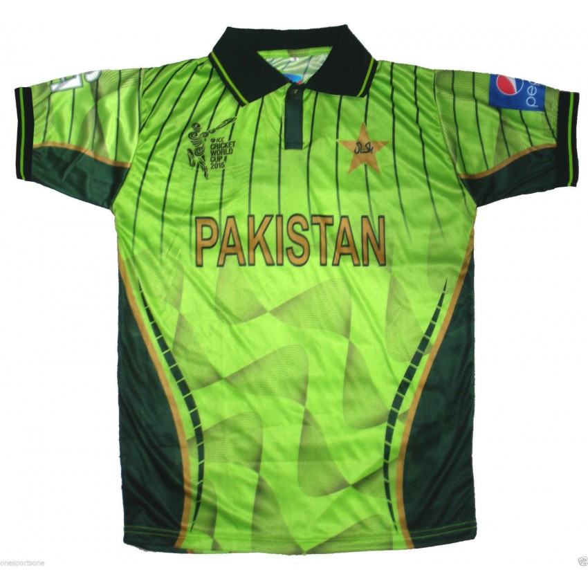 ICC World Cup 2015 Pakistan Cricket T-shirt
