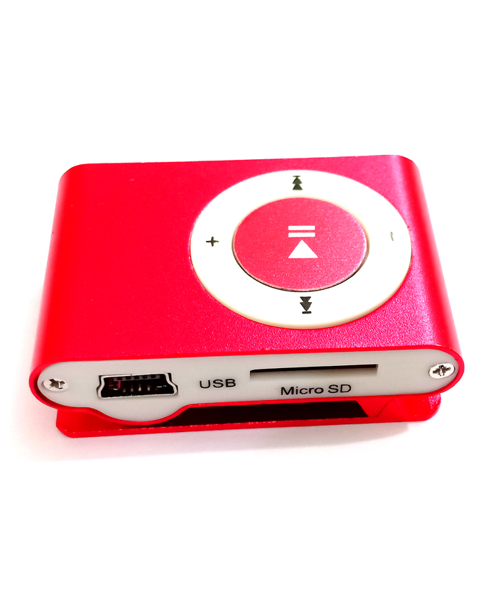 Buy Mini MP3 Player Metal Red online in Pakistan Buyon.pk