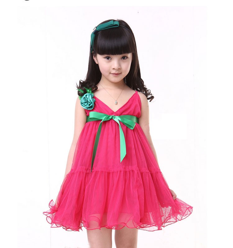 Pink Frill Baby Frock