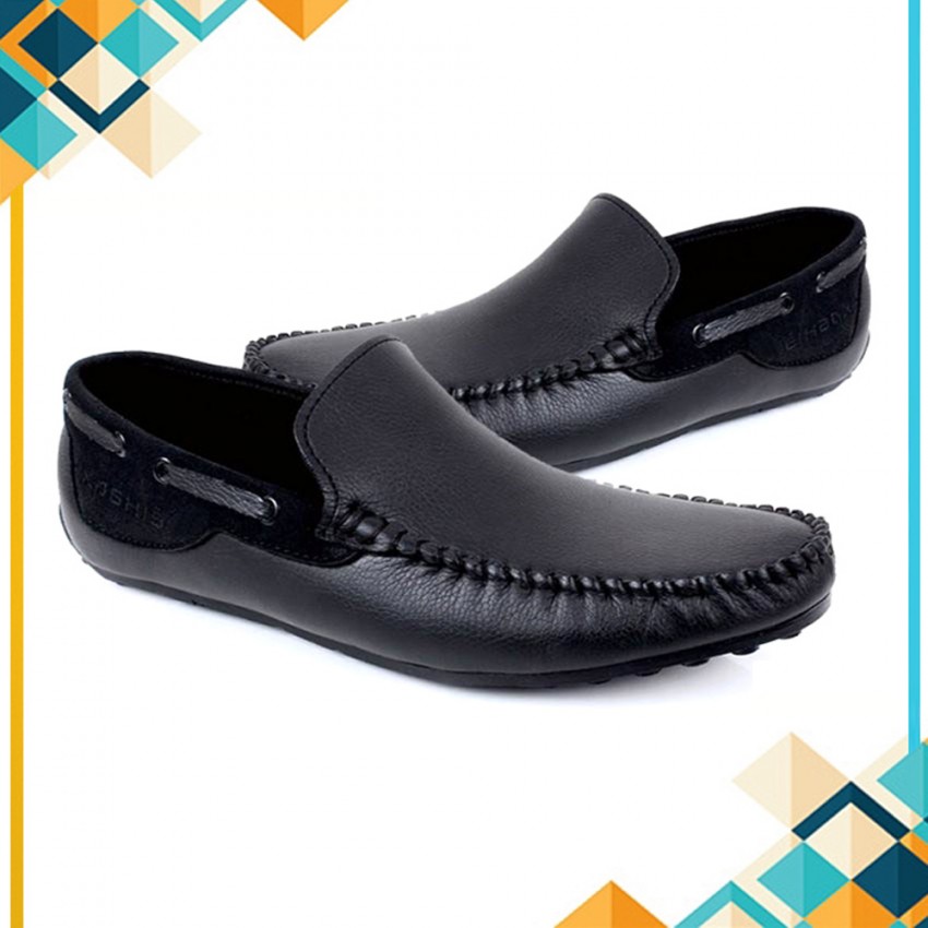 black colour casual shoes