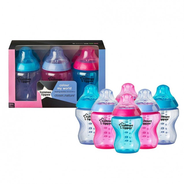 tommee tippee 6 bottles