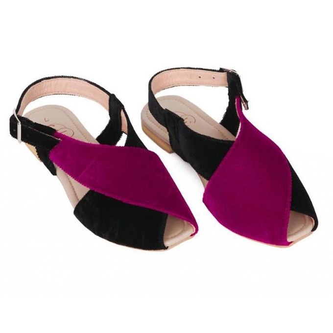 Peshawari Sandals for Women - Purple