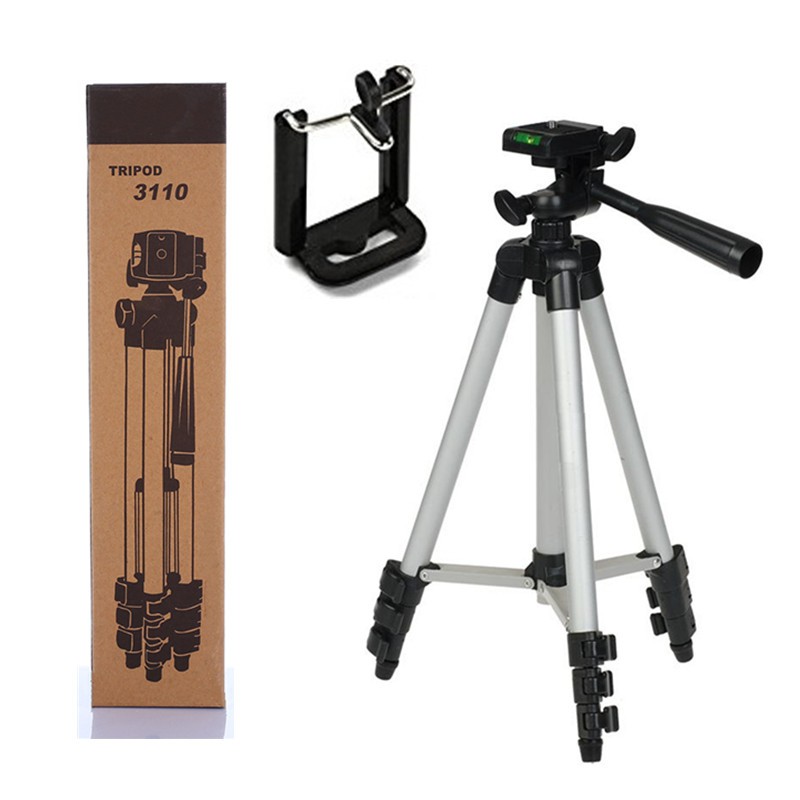 Buy 3110 Tripod Stand for Mobile and Camera for Making Videos 1