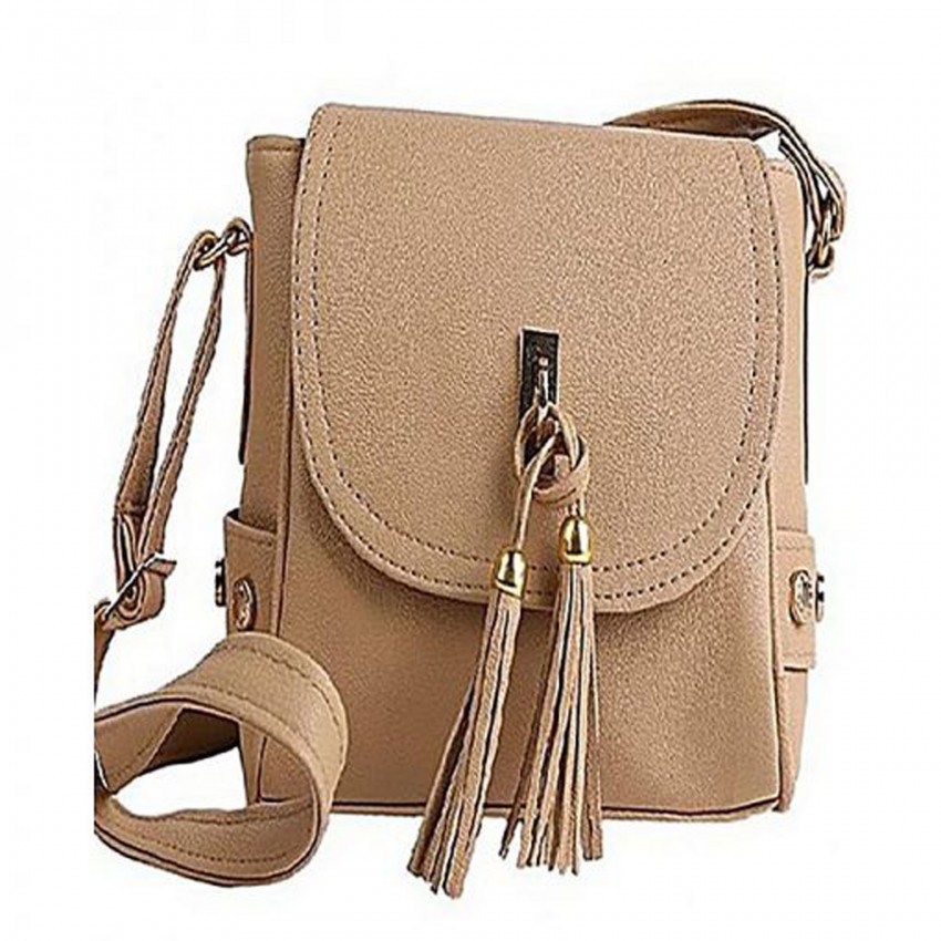 Buy Beige Mini Cross Body HandBag Purse online in Pakistan Buyon.pk